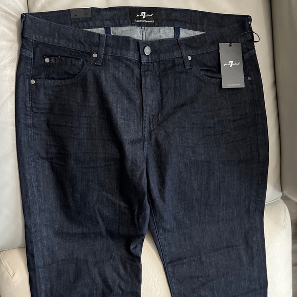 NWT - 7 For All Mankind Men’s Luxe Performance Relaxed Straight Jeans - Size 38 - Picture 2 of 9